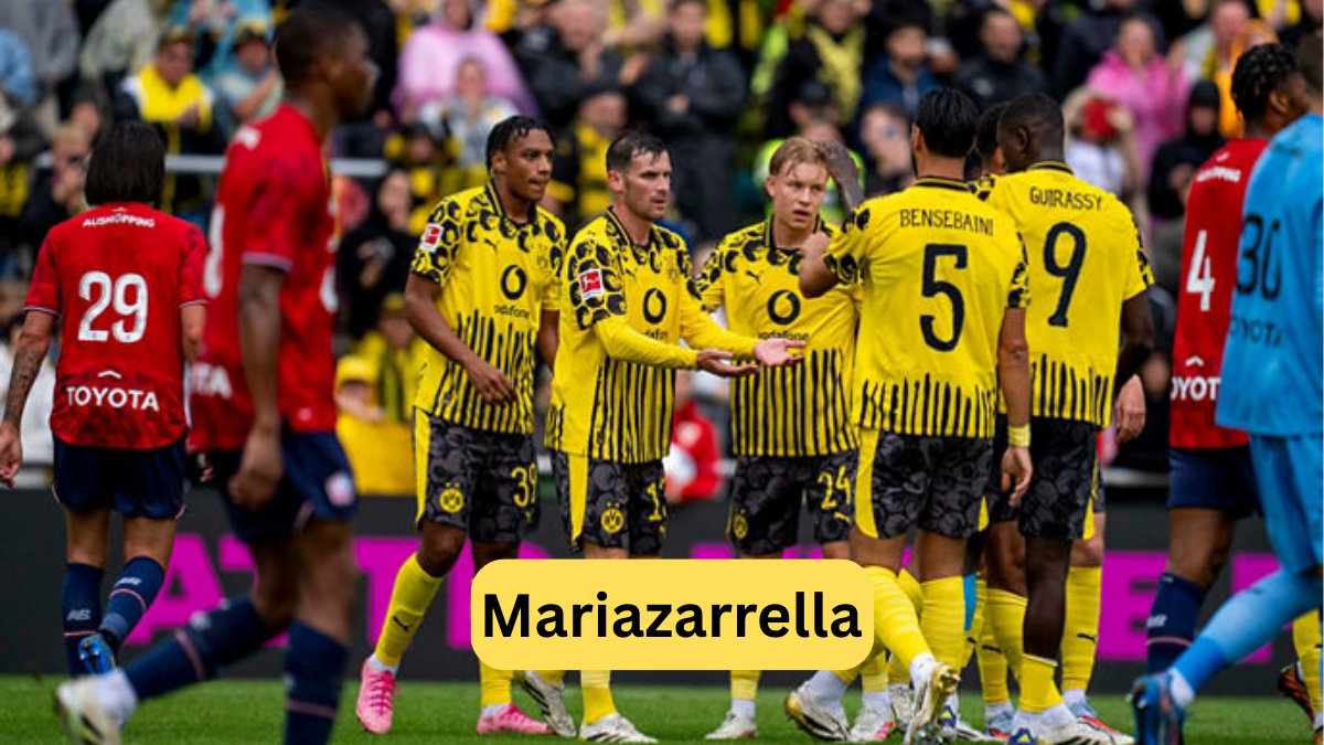 Aufstellungen: Teilnehmer: Borussia Dortmund gegen Lille OSC